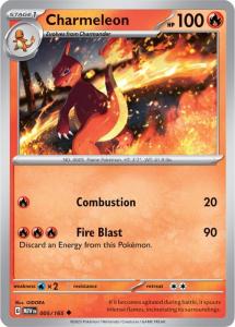 SV3.5 - 151 - 005/165 - Charmeleon - Uncommon - Reverse Holo