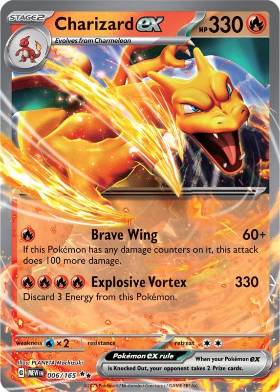 SV3.5 - 151 - 006/165 - Charizard ex - Double Rare