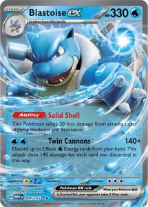 JUMBO SV3.5 - 151 - 009/165 - Blastoise ex - Double Rare JUMBO