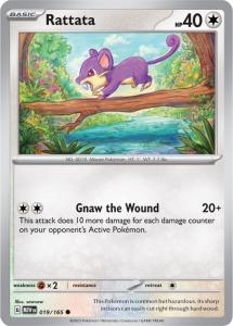 SV3.5 - 151 - 019/165 - Rattata - Common