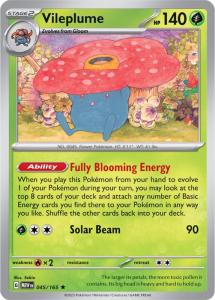 SV3.5 - 151 - 045/165 - Vileplume - Holo Rare