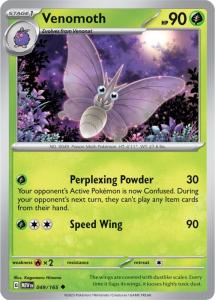 SV3.5 - 151 - 049/165 - Venomoth - Uncommon