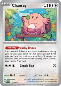 SV3.5 - 151 - 113/165 - Chansey - Rare - Reverse Holo