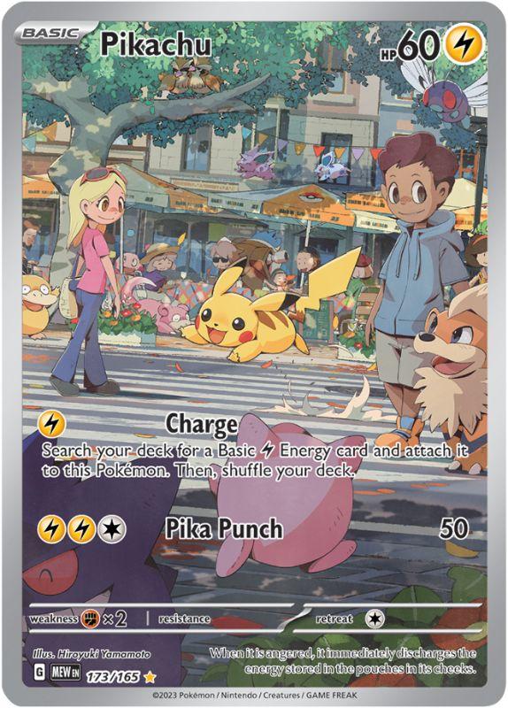 SV3.5 - 151 - 173/165 - Pikachu - Illustration Rare