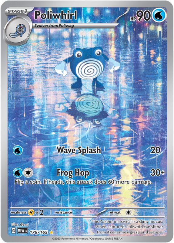 SV3.5 - 151 - 176/165 - Poliwhirl - Illustration Rare