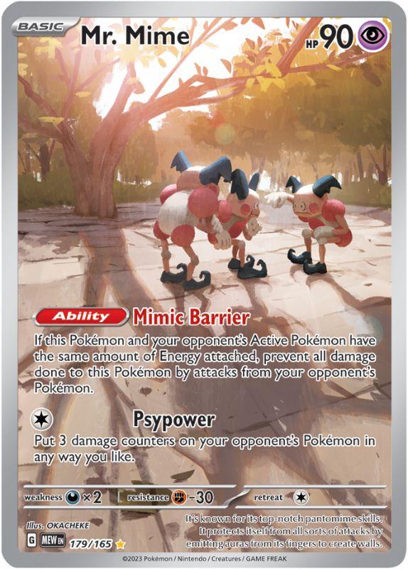 SV3.5 - 151 - 179/165 - Mr. Mime - Illustration Rare