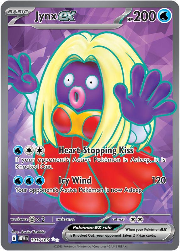 SV3.5 - 151 - 191/165 - Jynx ex - Ultra Rare