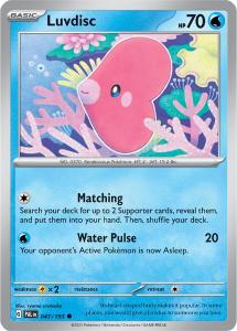 SV2 - Paldea Evolved - 047 /193 - Luvdisc - Common Reverse