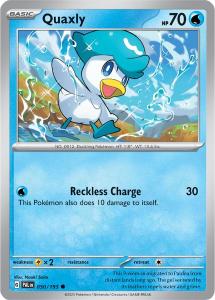 SV2 - Paldea Evolved - 050 /193 - Quaxly - Common