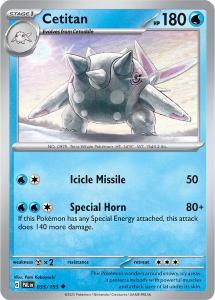 SV2 - Paldea Evolved - 055 /193 - Cetitan - Uncommon