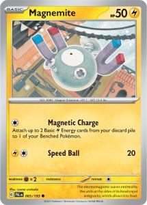 SV2 - Paldea Evolved - 065 /193 - Magnemite - Common Reverse