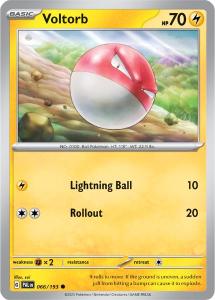 SV2 - Paldea Evolved - 066 /193 - Voltorb - Common