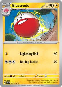 SV2 - Paldea Evolved - 067 /193 - Electrode - Uncommon