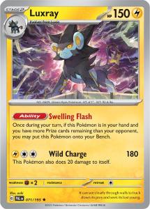SV2 - Paldea Evolved - 071 /193 - Luxray - Rare