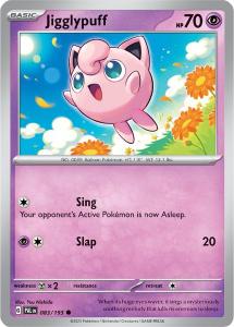 SV2 - Paldea Evolved - 083 /193 - Jigglypuff - Common Reverse