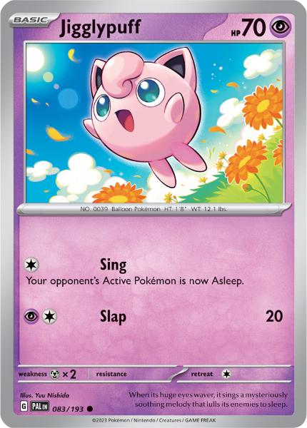 SV2 - Paldea Evolved - 083 /193 - Jigglypuff - Common