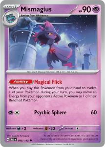 SV2 - Paldea Evolved - 088 /193 - Mismagius - Uncommon