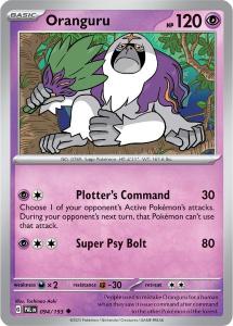 SV2 - Paldea Evolved - 094 /193 - Oranguru - Uncommon