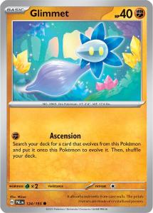 SV2 - Paldea Evolved - 124/193 - Glimmet - Common