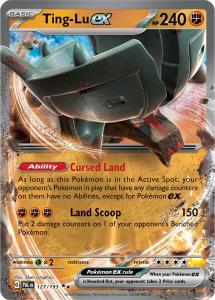SV2 - Paldea Evolved - 127/193 - Ting-Lu ex - Double Rare