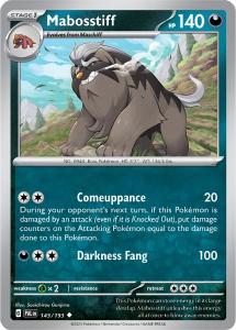 SV2 - Paldea Evolved - 143/193 - Mabosstiff - Uncommon
