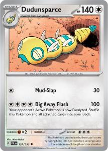 SV2 - Paldea Evolved - 157/193 - Dudunsparce - Uncommon