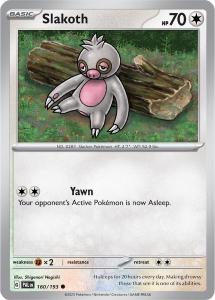 SV2 - Paldea Evolved - 160/193 - Slakoth - Common