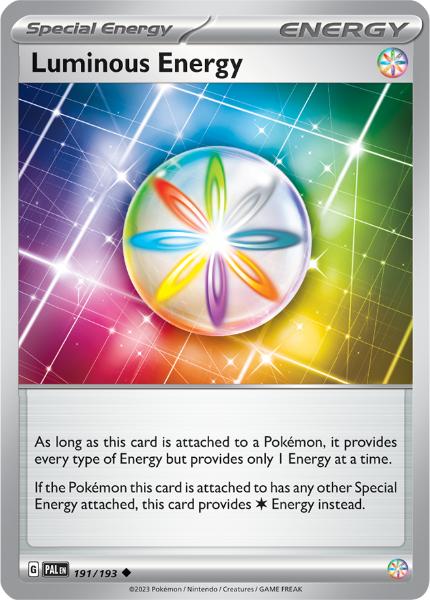 SV2 - Paldea Evolved - 191/193 - Luminous Energy - Uncommon Reverse