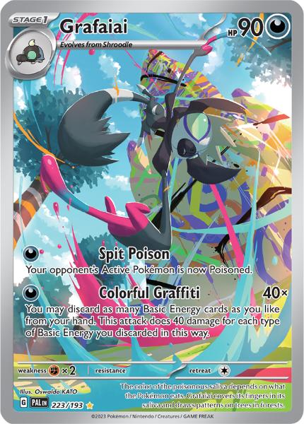 SV2 - Paldea Evolved - 223/193 - Grafaiai - Illustration Rare