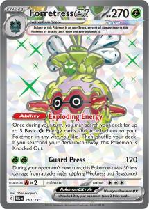SV2 - Paldea Evolved - 230/193 - Forretress ex - Special Illustration Rare