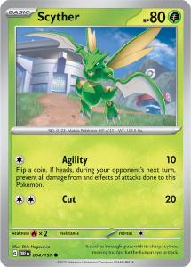 SV3 - Obsidian Flames - 004/197 - Scyther - Common