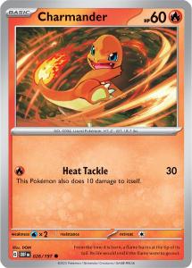 SV3 - Obsidian Flames - 026/197 - Charmander - Common Reverse