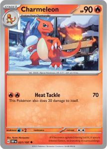 SV3 - Obsidian Flames - 027/197 - Charmeleon - Uncommon