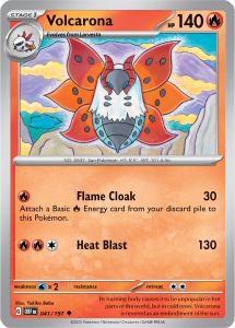 SV3 - Obsidian Flames - 041/197 - Volcarona - Uncommon