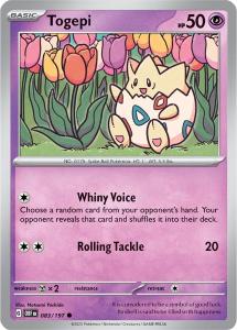 SV3 - Obsidian Flames - 083/197 - Togepi - Common