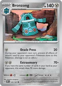 SV3 - Obsidian Flames - 145/197 - Bronzong - Uncommon