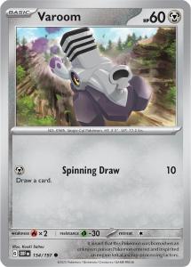 SV3 - Obsidian Flames - 154/197 - Varoom - Common