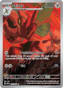 SV3 - Obsidian Flames - 205/197 - Scizor - Illustration Rare