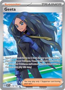 SV3 - Obsidian Flames - 218/197 - Geeta - Special Illustration Rare