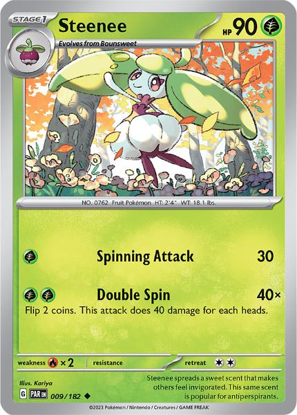 SV4 - Paradox Rift - 009/182 - Steenee - Uncommon Reverse