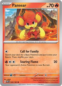 SV4 - Paradox Rift - 020/182 - Pansear - Common Reverse