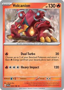 SV4 - Paradox Rift - 022/182 - Volcanion - Rare Reverse