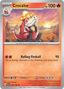 SV4 - Paradox Rift - 024/182 - Crocalor - Uncommon Reverse