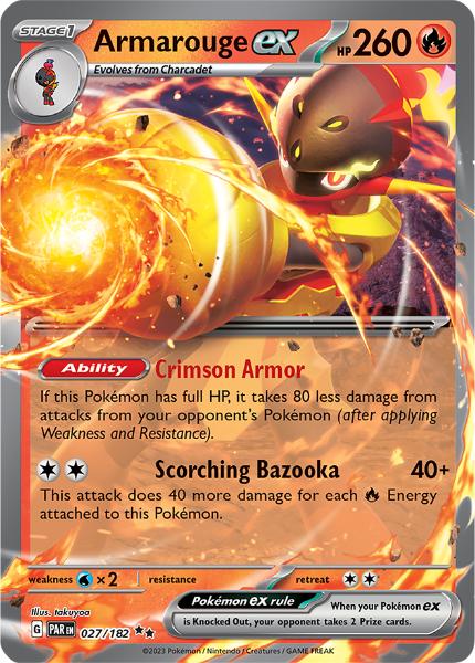 SV4 - Paradox Rift - 027/182 - Armarouge ex - Double Rare