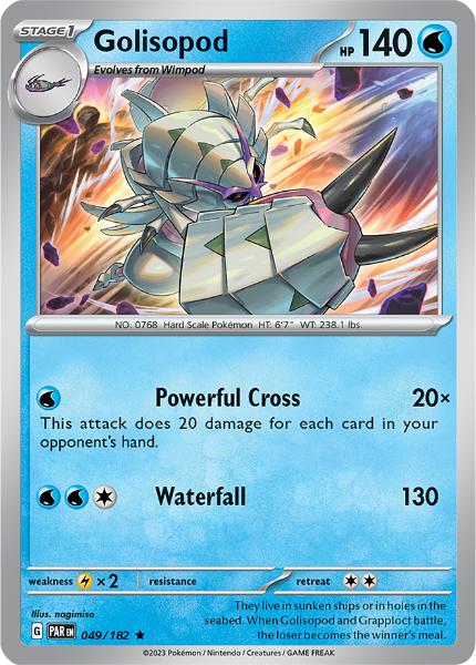 SV4 - Paradox Rift - 049/182 - Golisopod - Rare Reverse