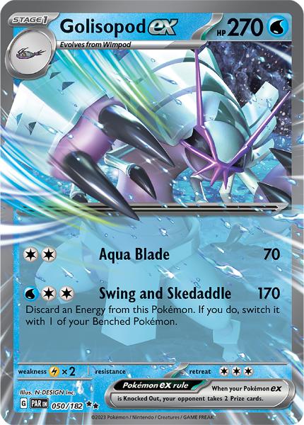 SV4 - Paradox Rift - 050/182 - Golisopod ex - Double Rare