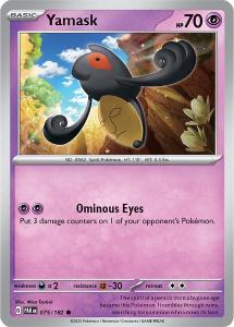 SV4 - Paradox Rift - 075/182 - Yamask - Common Reverse