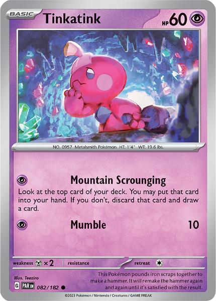 SV4 - Paradox Rift - 082/182 - Tinkatink - Common Reverse