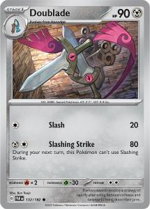 SV4 - Paradox Rift - 132/182 - Doublade - Common Reverse