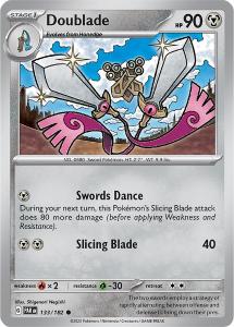 SV4 - Paradox Rift - 133/182 - Doublade - Common Reverse